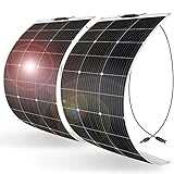 DOKIO 2 * 100W 12V Panel Solar Flexible Monocristalina Placa Solar...